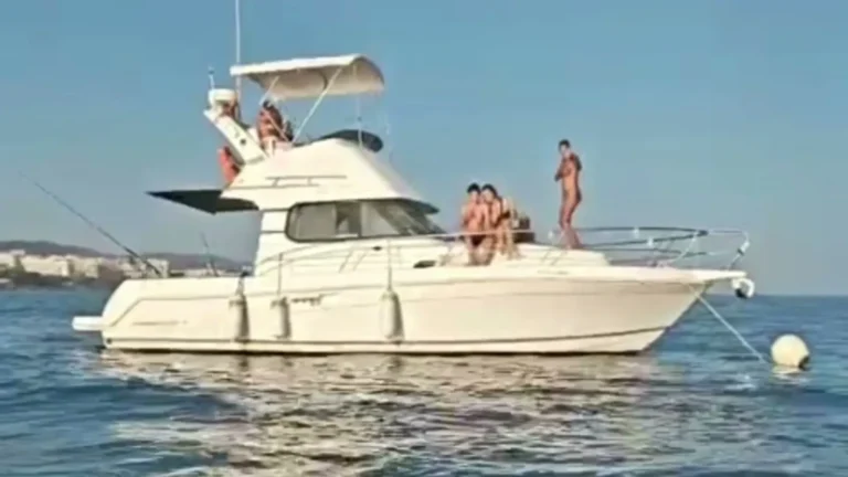 El barco Perla Fisher en Marbella