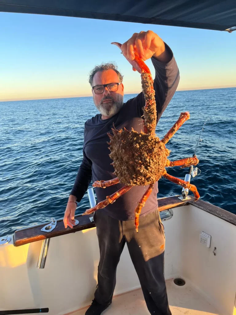 Pesca a bordo del Perla Fisher en Marbella
